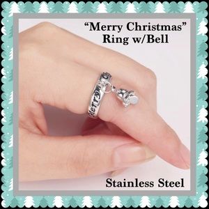 “Merry Christmas” Ring w/Bell